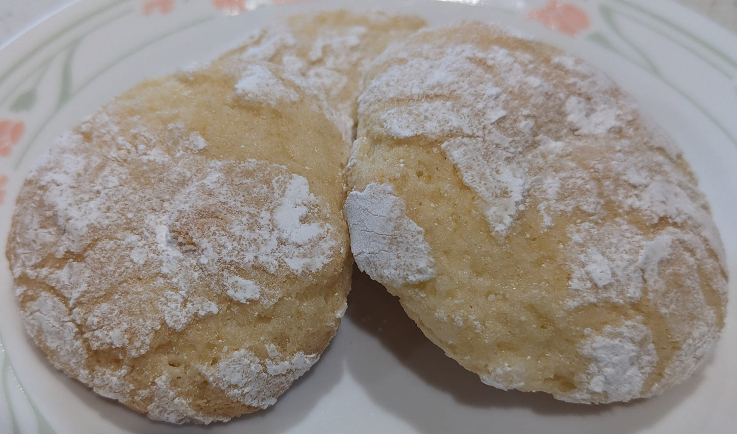 Gluten-Free Lemon Crinkle Cookies