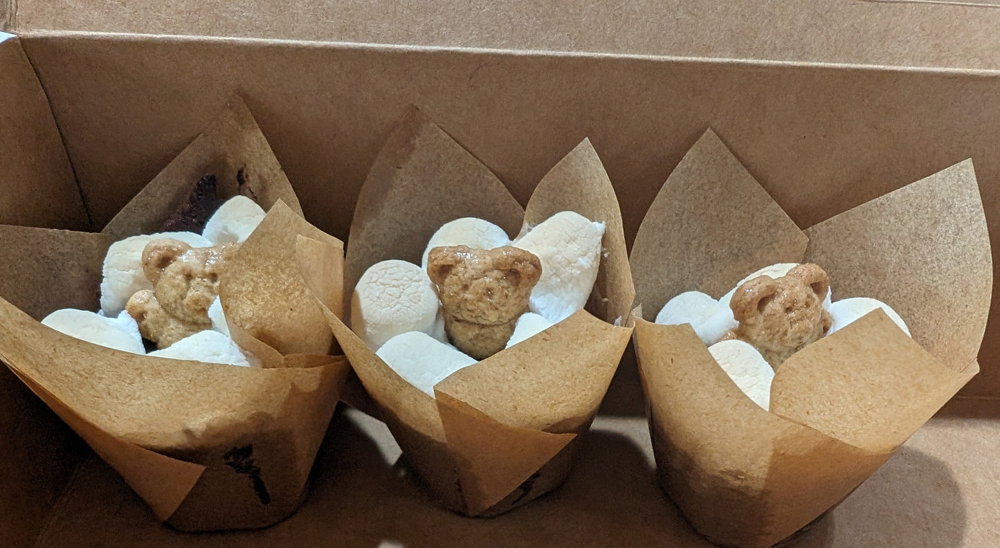 S'mores Brownie Bites