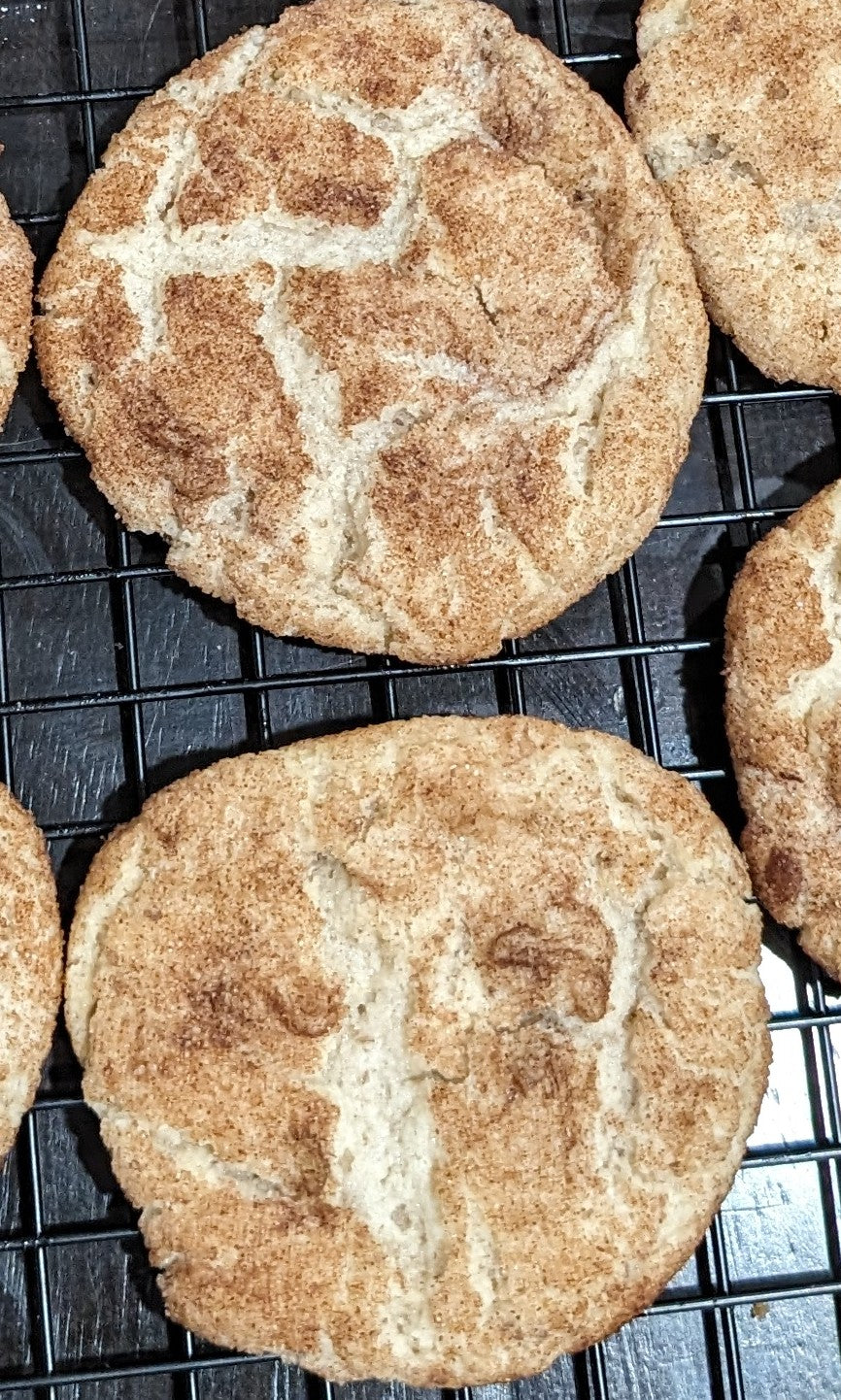 Vegan Snickerdoodle Cookies