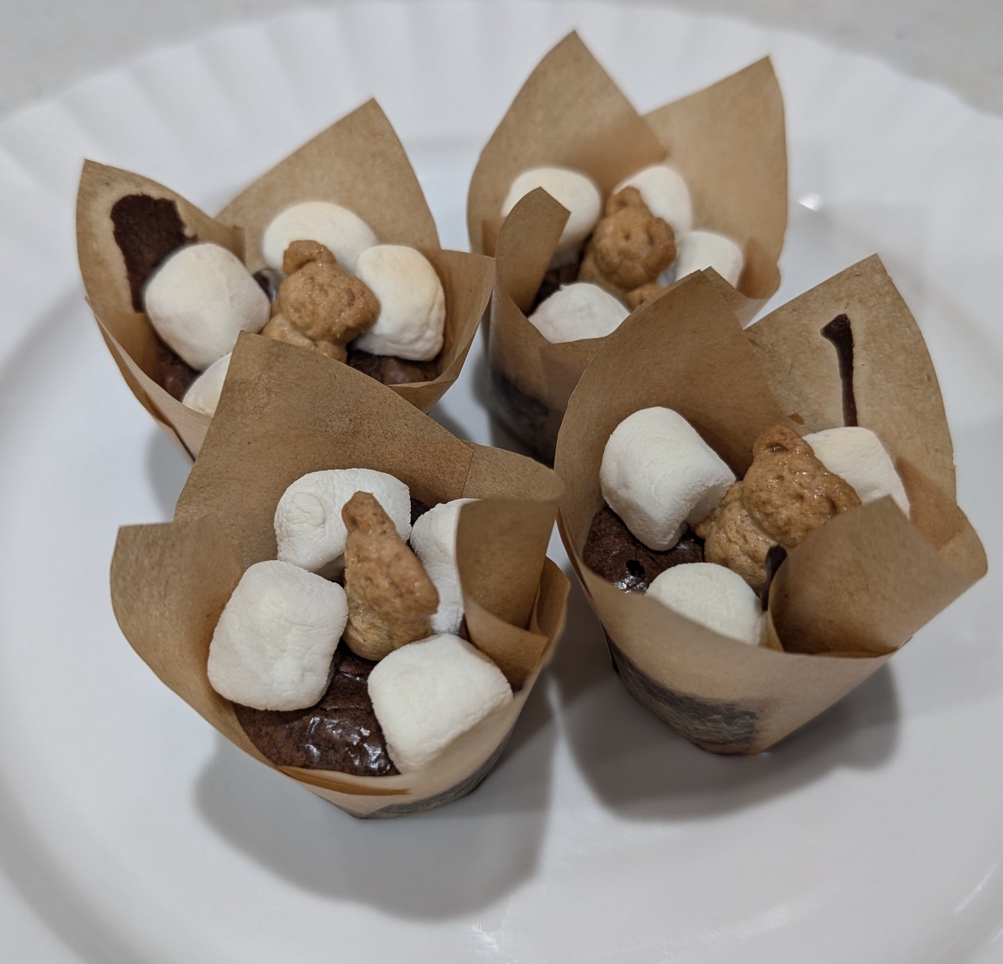 S'mores Brownie Bites