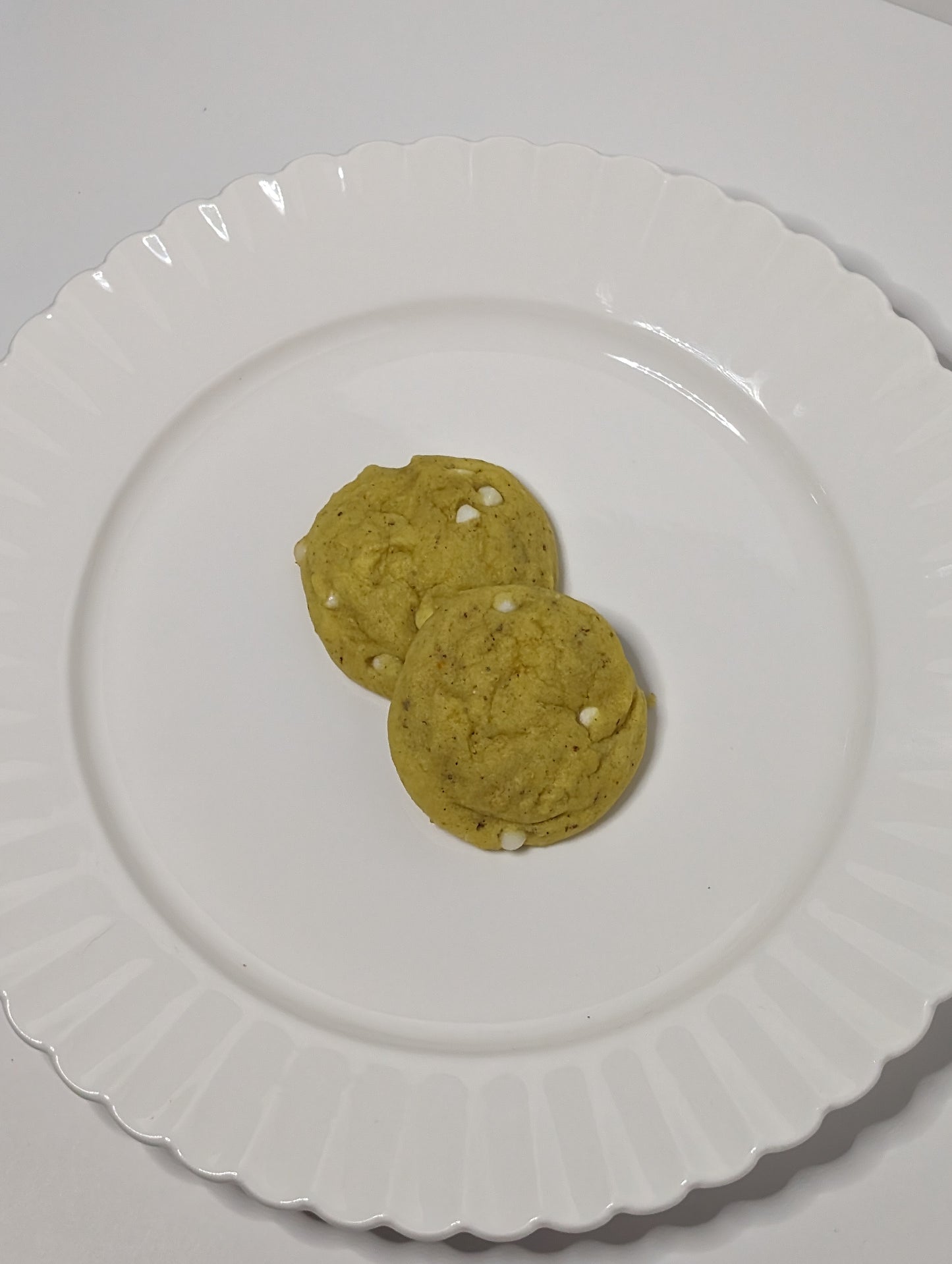 Gluten-Free and Vegan Lemon White Chocolate Chip Cookies